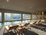 High end, ski in / ski out 2 bedroom apartments in new build development with village, snow front an
