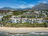 Huge penthouse duplex in Puente Romano, Marbella, first line beach.