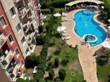 Penthouse apartment with 1 bedroom and 2 bathrooms in Vip Zone, Sunny Beach
