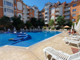 Furnished 2-bedroom apartment with pool view in complex Sea Diamond, Sunny Beach