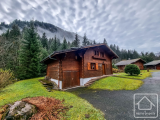 A modern 4 bedroom chalet in a quiet, desirable location.