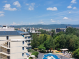 1-bedroom apartment with pool and sea view in River Park, Sunny Beach, 150 m to the beach