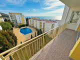 Apartment with 1 bedroom and view to sea and pool in Crown Fort Club, Sveti Vlas