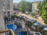 One-bedroom apartment with pool view in Sweet Homes 2, Sunny Beach