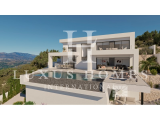 Spectacular high end villa with infinity pool, terraces and panoramic sea view in a area surrounded 