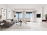 Beautiful large middle floor apartment with a large garden and a community pool located in a premium