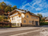 A sunny three-bedroom garden apartment with plenty of storage and parking, close to Morzine town cen