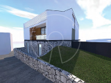 Plot with approved project for a modern detached villa
