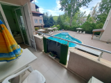 Pool View 1-bedroom apartment in Stella Polaris, Sunny Beach, 500m to Cacao beach