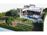 Stunning villa with private pool, covered garage and large roof top terrace with nature views, locat