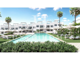 Fantastic ground floor apartment with large terrace, garden, community infinity pool , located close