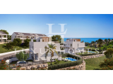 Modern townhouse with community infinity pool, large terraces , private garden and amazing sea views