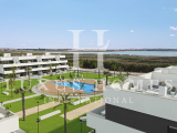 Fantastic duplex penthouse with large roof top terrace, community pool, garage and great views of th