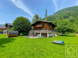 A stylish alpine retreat in Samoëns with views, spa, garden, 4/5 bedrooms & excellent rental income 
