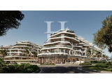 Modern middle floor apartment with community sky pool, terrace and luxury hotel amenities, located c