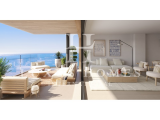 Premium high floor apartment with a large terrace, community pool and gym with amazing panoramic sea