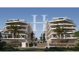 Luxury middle floor apartment with community sky pool, terrace and luxury hotel amenities, located c