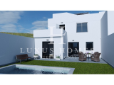 Modern key ready villa with private pool, large garden, rooftop terrace located close to the beach a