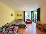 Big Furnished studio with Balcony in Pacific 1, Sunny Beach