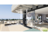 Amazing luxurious apartment on the beachfront with a community pool and a terrace offering amazing s