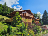 A modern and spacious six bedroom chalet in a sunny location just outside of Abondance.