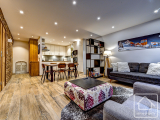 Central Morzine, recently built 3-bedroom apartment, 2 shower rooms, garage, and private 44m² terrac
