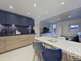 Renovated 2-bedroom apartment located in the town centre, sold furnished with an underground parking