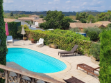 Very Pretty Stone House With 95 M2 Of Living Space, Terrace With Views, Courtyard And Swimming Pool.