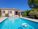 Single Storey Villa With Main Residence And Gite, On A Landscaped Plot Of 599 M2 With Pool.