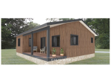 Rustic Land with Approved Project for One-Bedroom Wooden Home near Avecasta, Ferreira do Zezere