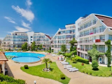1-bedroom apartment with green yard in Sun Village, Sunny Beach