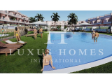 Beautiful apartment with terrace and garden located on a luxury resort close to the beach