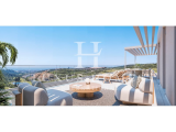 Premium penthouse with a breath-taking sea view, sun terrace lounge and native landscaped gardens, s