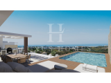 Spectacular duplex penthouse with infinity pool, big roof top terrace and amazing panoramic sea view