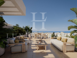 Amazing luxury penthouse with beautiful sea view, swimmimg pool and rooftop terrace, located near sh