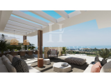 Superior duplex penthouse with a private pool, big roof top terrace and amazing panoramic sea views,