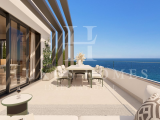 Amazing townhouse with spectacular sea views, large sun-drenched terrace and a private garden, set i