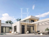 Inviting modern villa with private pool, stunning sea views and rooftop terrace in a privileged area