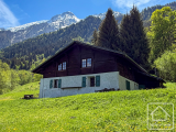 Detached 4 bedroom farmhouse on large land plot in calm setting, double garage, private parking, Mon