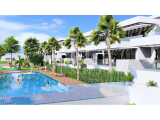 Amazing ground floor apartment with community pool, private garden, mini golf area, located next to 