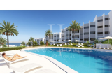 Modern high end middle floor apartment with a large terrace, private pool and stunning sea view loca