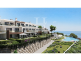 Large ground floor apartment with a large garden and a community pool located in a premium area