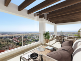 Fantastic middle floor apartment with terrace, pool and fitness amenities in a prestigious golf area