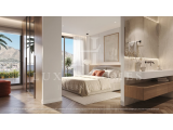 Comfortable city beach middle floor apartment with fully fitted kitchen, pool and private covered te