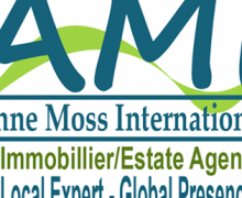 Anne Moss International / Bel Air Homes logo