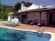 Terrace pool and barbecue alfresco dining area 